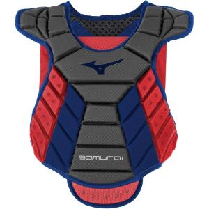 imageMizuno Mizuno Samurai Womens Fastpitch Softball Chest ProtectorNavyRed