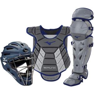 imageMizuno Mizuno Womens Samurai Boxed Catchers Gear SetGreyNavy