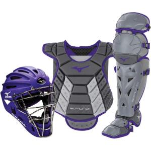 imageMizuno Mizuno Womens Samurai Boxed Catchers Gear SetGreyPurple