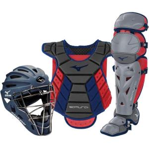 imageMizuno Mizuno Womens Samurai Boxed Catchers Gear SetNavyRed