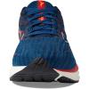 imageMizuno Mens Wave Rider 27 Running ShoeBlue Opalpapyrus