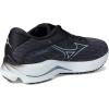 imageMizuno Mens Wave Rider 27 Running ShoeEbonyillusion Blue