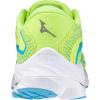 imageMizuno Mens Wave Rider 27 Running ShoeSharp GreenNavy Peony