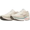 imageMizuno Mens Wave Rider 27 Running ShoeSnow Whitegranite Grey