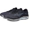 imageMizuno Mens Wave Rider 27 Running ShoeEbonyillusion Blue