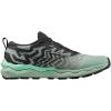 imageMizuno Mens Wave Daichi 8 Running ShoeGrey JadeBlack Oyster