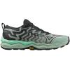 imageMizuno Mens Wave Daichi 8 Running ShoeGrey JadeBlack Oyster