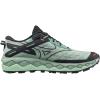 imageMizuno Mens Wave Mujin 10 Running ShoeGrey JadeBlack Oyster