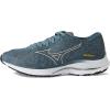 imageMizuno Mens Wave Rider 26 Running ShoeGoblin BlueVaprous Grey