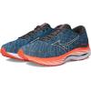 imageMizuno Mens Wave Rider 26 Running ShoeProvincial BlueNimbus Cloud