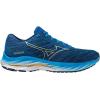 imageMizuno Mens Wave Rider 26 Running ShoeSnorkel Blue Mp Gold Estate Blue