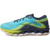 imageMizuno Mens Wave Sky 7 Running ShoeJet Bluewhite