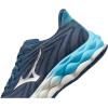 imageMizuno Mens Wave Sky 8 Running ShoeBl Wng Teal Sil