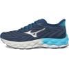 imageMizuno Mens Wave Sky 8 Running ShoeBl Wng Teal Sil