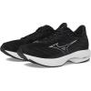 imageMizuno Mens Wave Rider 28 2e Running ShoeBlacksilver