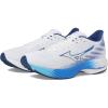 imageMizuno Mens Wave Rider 28 2e Running ShoeWhiteestate Blue