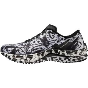 imageMizuno Mens Wave Rebellion Flash Running ShoeWhiteBlack