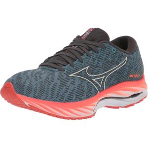 imageMizuno Mens Wave Rider 26 Running ShoeProvincial BlueNimbus Cloud