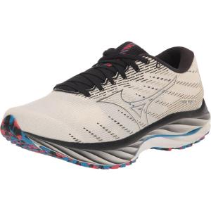 imageMizuno Mens Wave Rider 26 Running ShoeSnow White