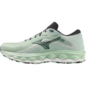 imageMizuno Mens Wave Sky 7 Running ShoeGranite GreenNimbus Cloud