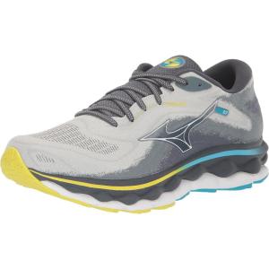 imageMizuno Mens Wave Sky 7 Running ShoePearl Bluewhite