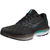 imageMizuno Mens Wave Inspire 19 Running ShoeBlackMetallic Gray