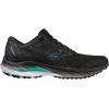 imageMizuno Mens Wave Inspire 19 Running ShoeBlackMetallic Gray