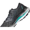 imageMizuno Mens Wave Inspire 19 Running ShoeBlackMetallic Grey