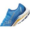 imageMizuno Mens Wave Inspire 19 Running ShoeSnorkel BluePale Marigold