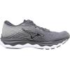 imageMizuno Mens Wave Sky 6 Running ShoeGreyLight GreyYellow