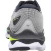 imageMizuno Mens Wave Sky 6 Running ShoeGreyLight GreyYellow