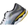 imageMizuno Mens Wave Sky 6 Running ShoeWhiteCyber Yellow