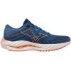 imageMizuno Womens Wave Inspire 19 Running ShoeBlue QuartzPeach Bud