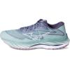 imageMizuno Womens Wave Rider 27 Running ShoeBlue Surfsnow White