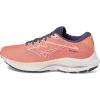 imageMizuno Womens Wave Rider 27 Running ShoeCoral Reefsnow White