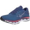 imageMizuno Mens Wave Sky 6 Running ShoeTurkish SeaWhite