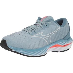 imageMizuno Mens Wave Inspire 19 Running ShoeForget Me NotNimbus Cloud