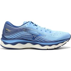 imageMizuno Mens Wave Sky 6 Running ShoeAll Aboard Vaporous Gray a Beauty