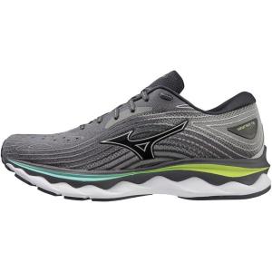 imageMizuno Mens Wave Sky 6 Running ShoeQuiet ShadeSilver