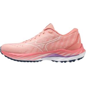 imageMizuno Womens Wave Inspire 19 Running ShoePeach BudVaporous Grey