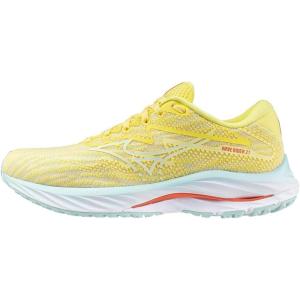 imageMizuno Womens Wave Rider 27 Running ShoeAnise FlowerWhite