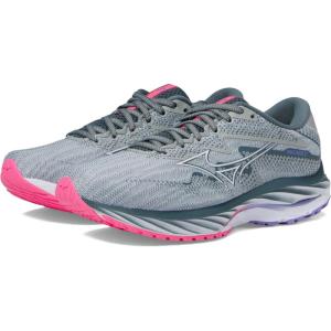 imageMizuno Womens Wave Rider 27 Running ShoePearl Bluewhite