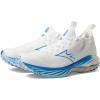 imageMizuno Womens Wave Neo Wind Running ShoeUndyed Whtpeace Blue