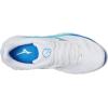 imageMizuno Womens Wave Sky 8 Running ShoeWhitemoroccan Blue