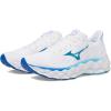 imageMizuno Womens Wave Sky 8 Running ShoeWhitemoroccan Blue