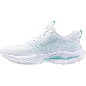 imageMizuno Womens Wave Inspire 20 Running ShoeWhiteAquifer