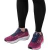 imageMizuno Womens Wave Rider 26 Running ShoeFfuchsia Hblue Innuendo