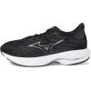 imageMizuno Womens Wave Rider 28 Running ShoeBlackharbor Mist