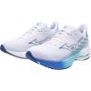 imageMizuno Womens Wave Rider 28 Running ShoeWhitemugen Blue