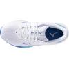 imageMizuno Womens Wave Rider 28 Running ShoeWhitemugen Blue